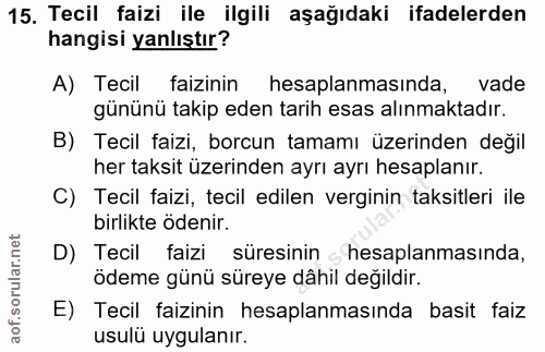 Soru 15