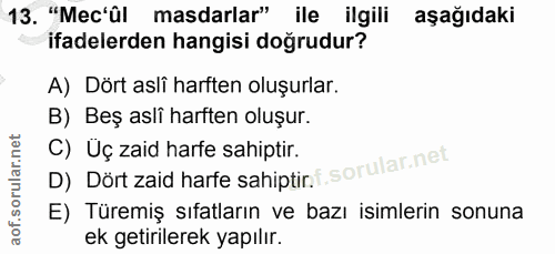 Soru 13