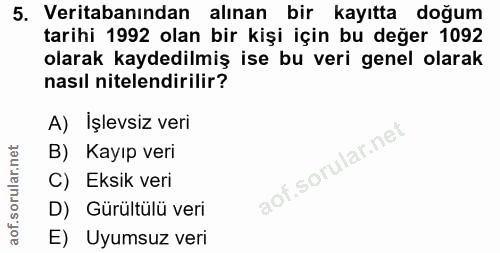 Soru 5
