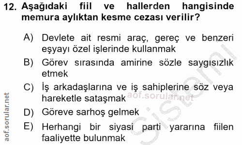 Soru 12