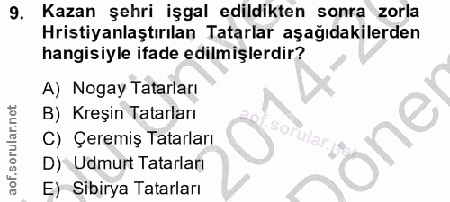 Soru 9