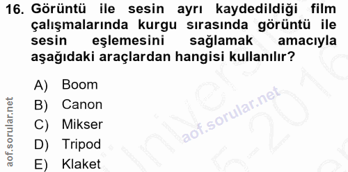 Soru 16