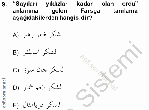 Soru 9