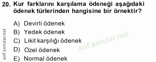 Soru 20