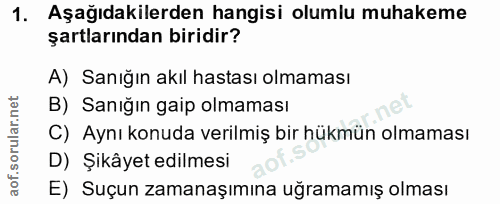 Soru 1