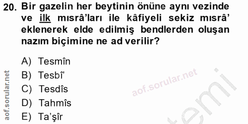 Soru 20