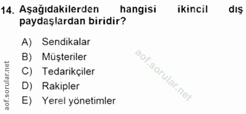 Soru 14