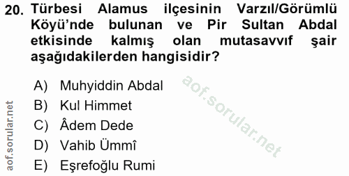 Soru 20