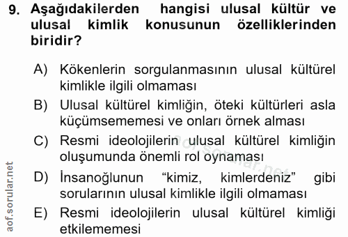 Soru 9