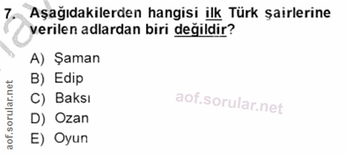 Soru 7