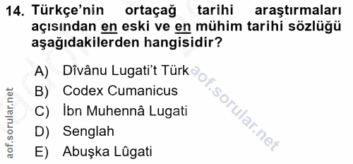 Soru 14