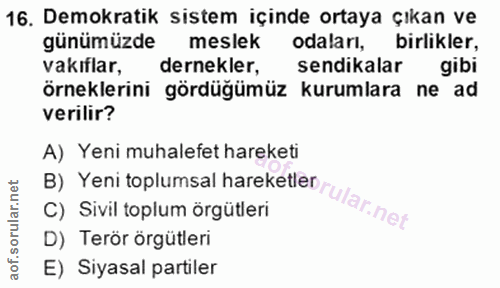 Soru 16