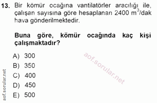 Soru 13