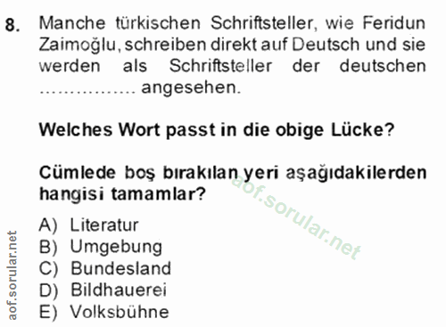 Soru 8