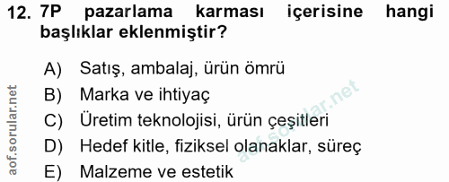 Soru 12