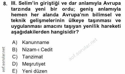 Soru 8