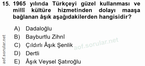 Soru 15