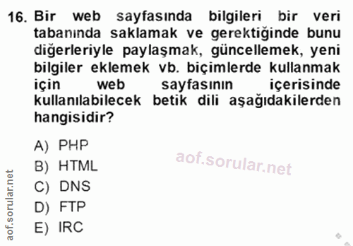 Soru 16