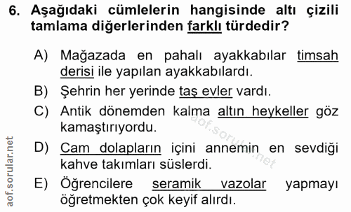 Soru 6