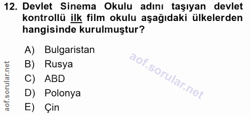 Soru 12