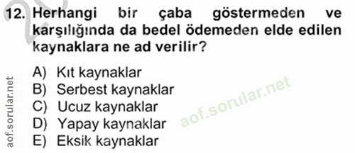 Soru 12