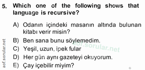 Soru 5