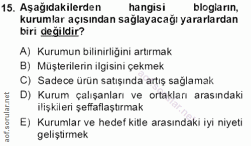 Soru 15