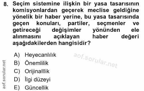 Soru 8
