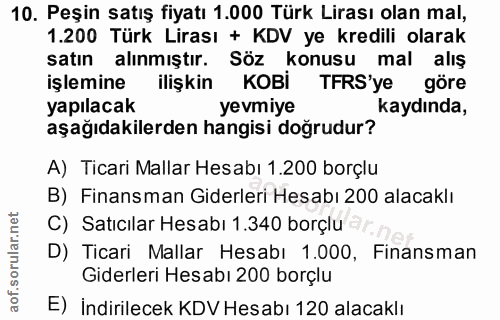 Soru 10