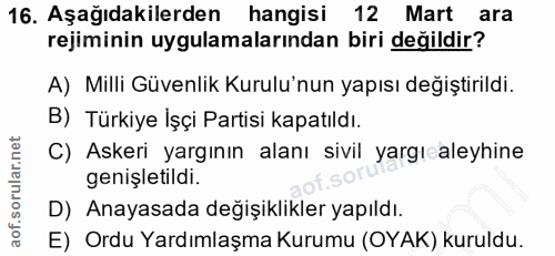Soru 16