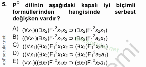 Soru 5