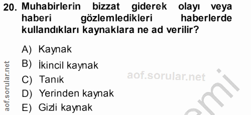 Soru 20