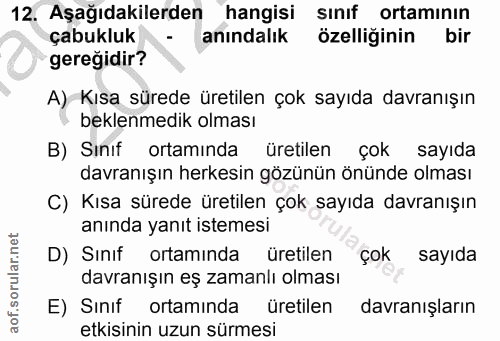 Soru 12