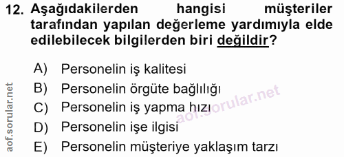 Soru 12