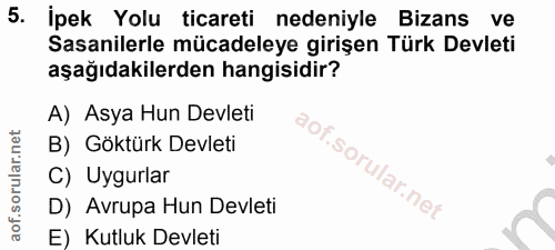 Soru 5