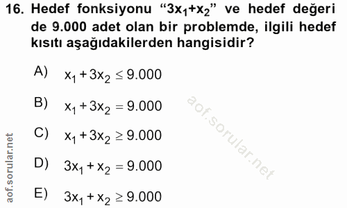 Soru 16