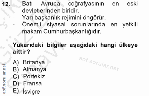 Soru 12