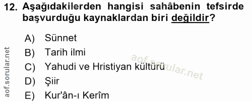 Soru 12