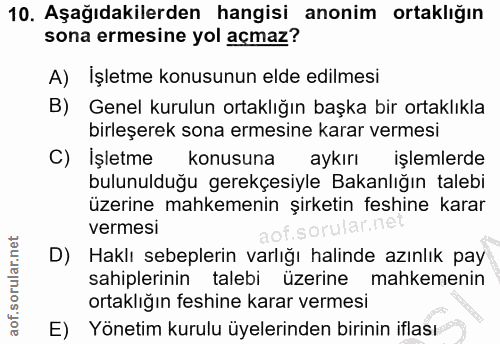 Soru 10