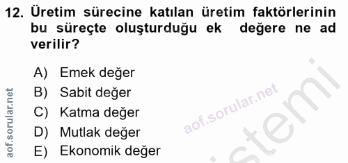 Soru 12