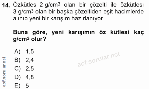 Soru 14