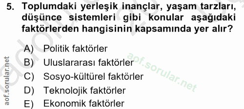 Soru 5