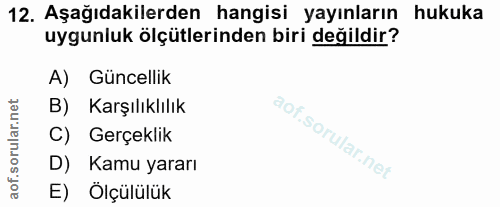 Soru 12