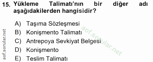 Soru 15