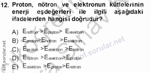 Soru 12