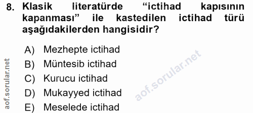 Soru 8
