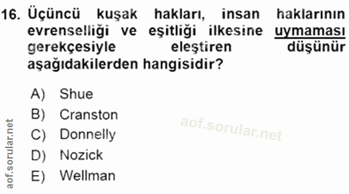 Soru 16