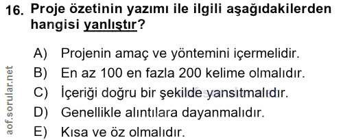 Soru 16