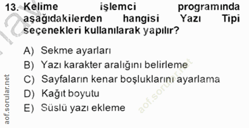 Soru 13