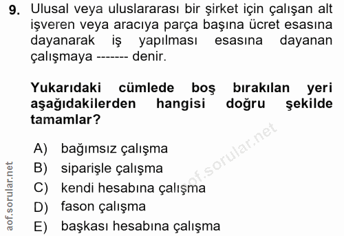 Soru 9